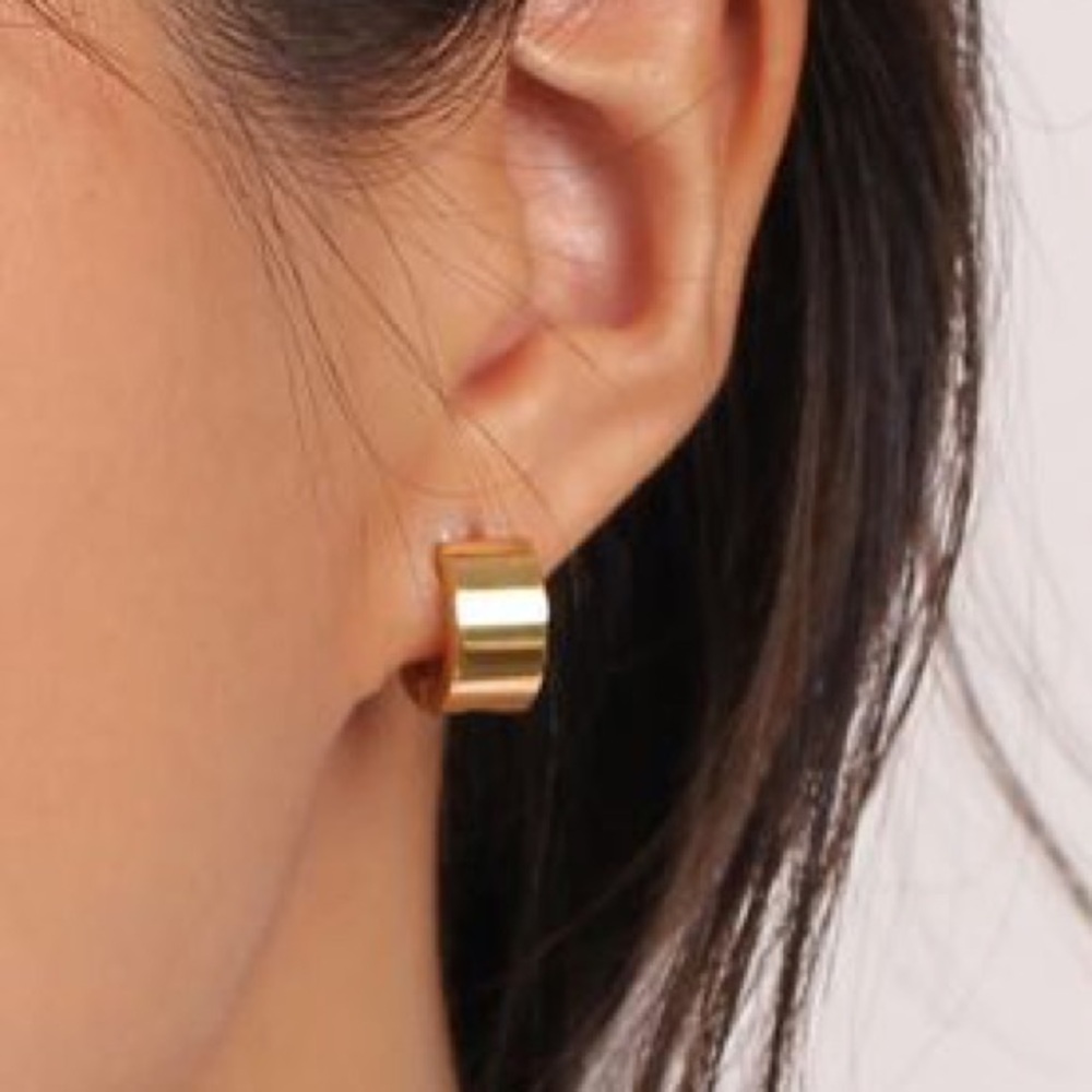 Gold Hoop Earrings